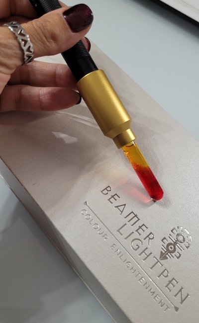 Penna luminosa rosso